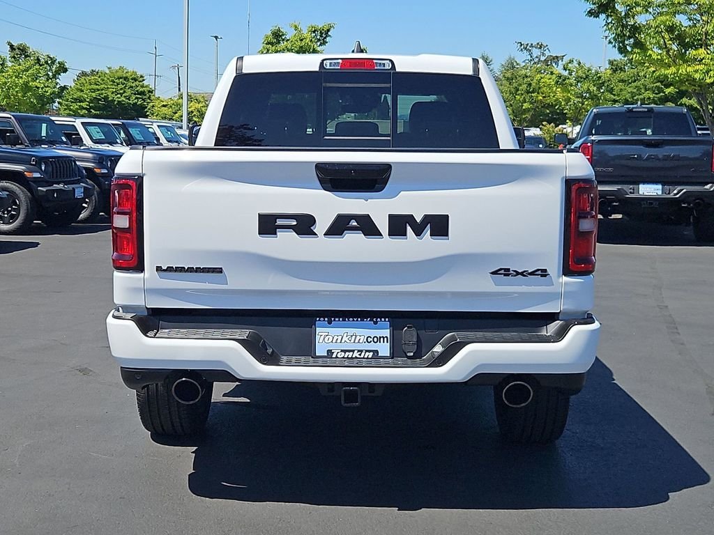 New 2026 Bright White Clear-Coat Exterior Paint RAM Laramie image 5