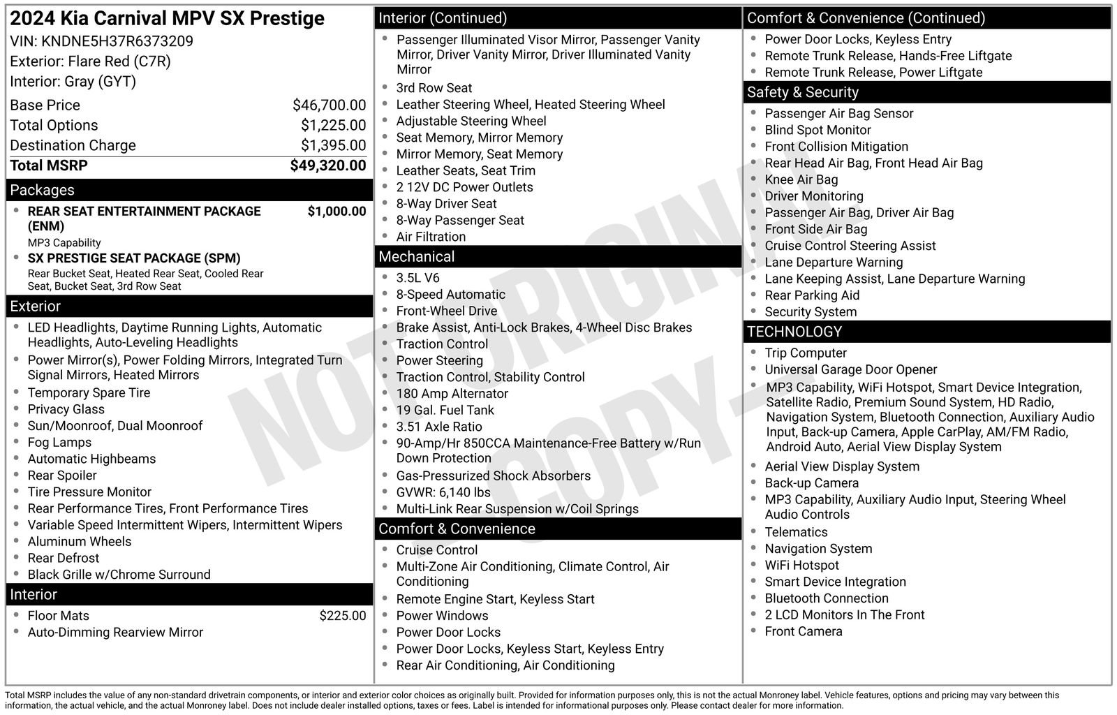 Used 2024 Red Kia SX Prestige image 92