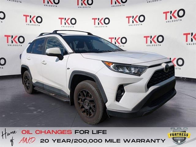 Used 2021 Super White Toyota XLE image 1