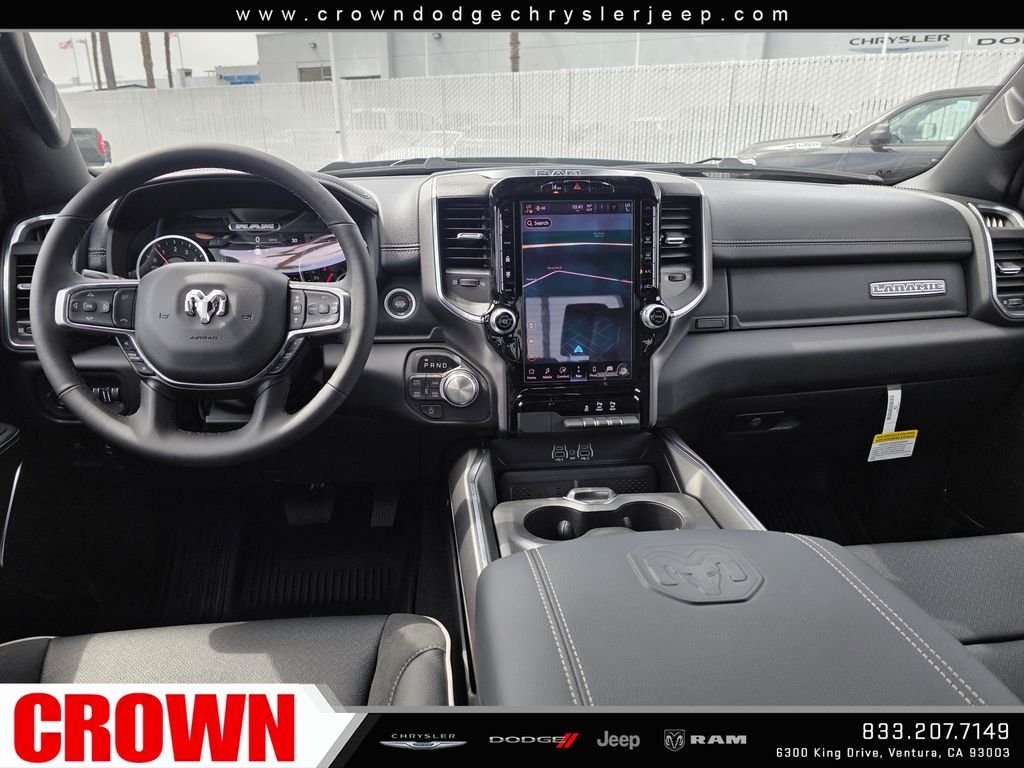 New 2026 Diamond Black Crystal Pearl-Coat Exterior Paint RAM Laramie image 11
