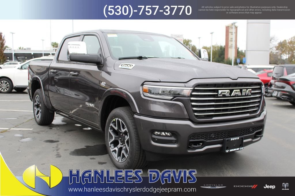 New 2026 Granite Crystal Metallic Clear-Coat Exterior Paint RAM Laramie image 5