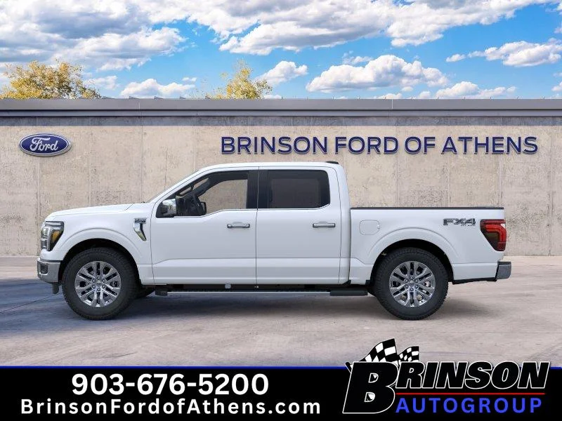 New 2026 Star White Metallic Tri-Coat Ford Lariat® image 3