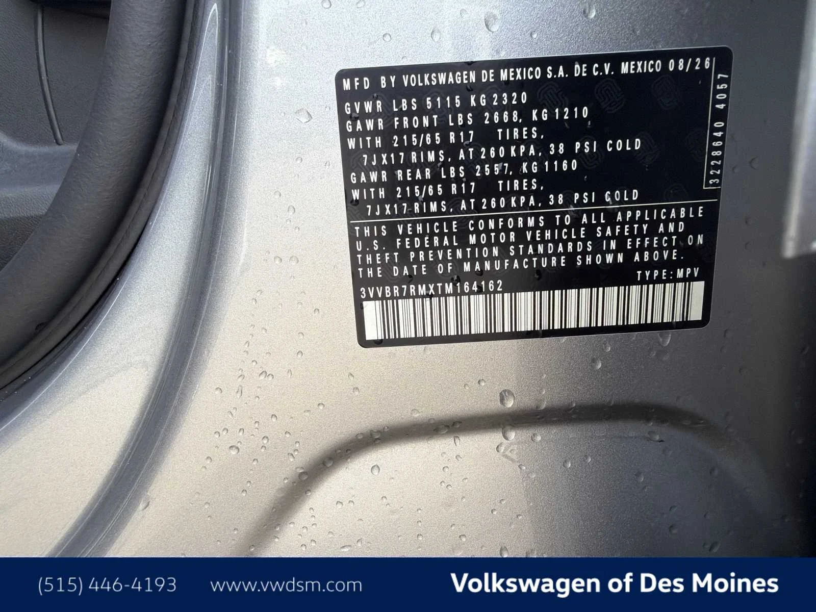 New 2026 Silver Volkswagen S image 20
