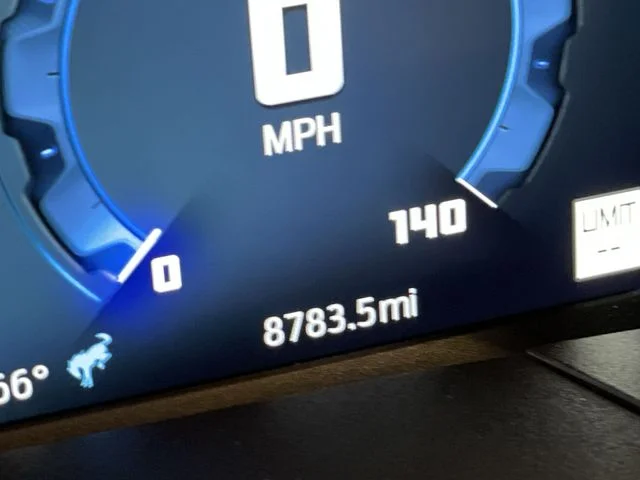 Used 2025 Velocity Blue Metallic Ford Badlands image 15