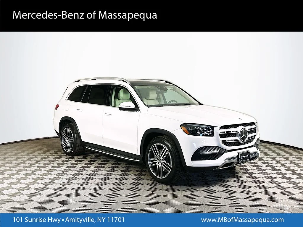 Used 2023 White Mercedes-Benz GLS 450 image 1