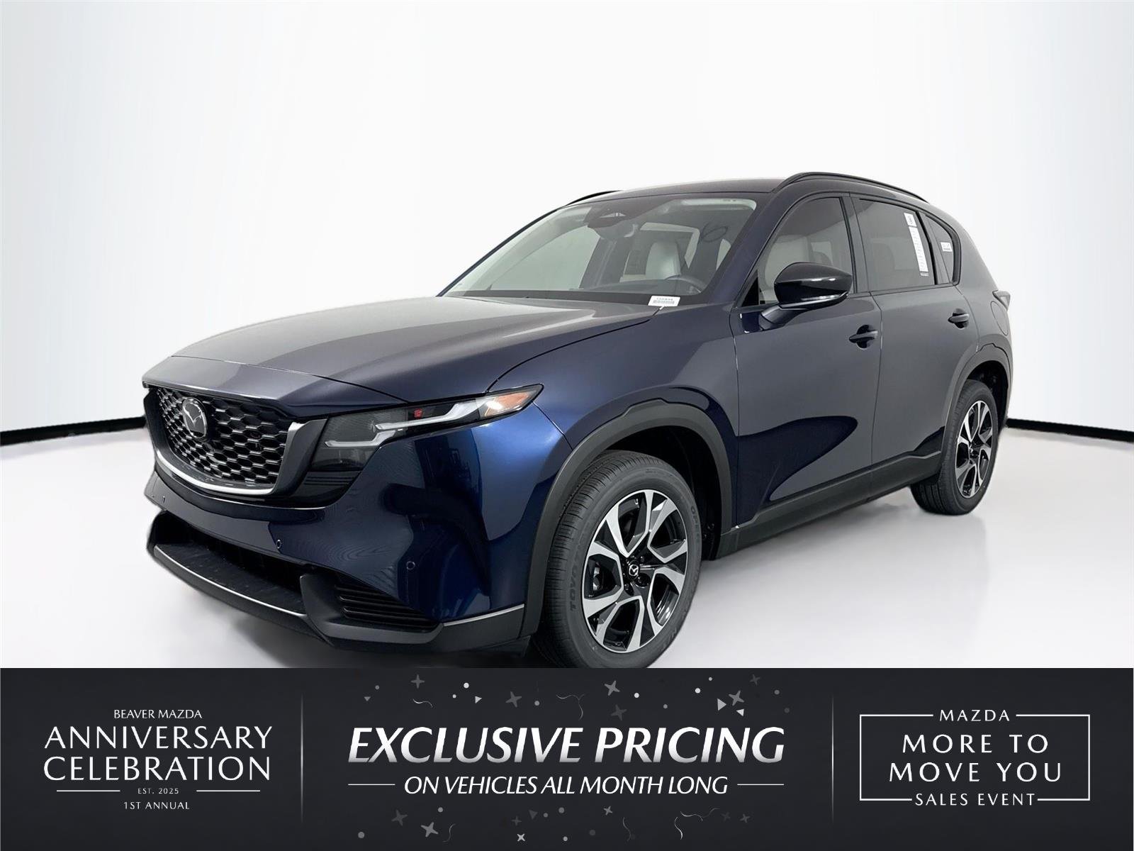 New 2026 Navy Blue Mica Mazda 2.5 S Preferred AWD image 1