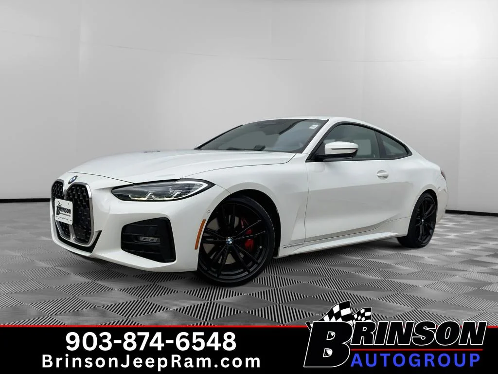 Used 2021 Alpine White BMW 430i image 1