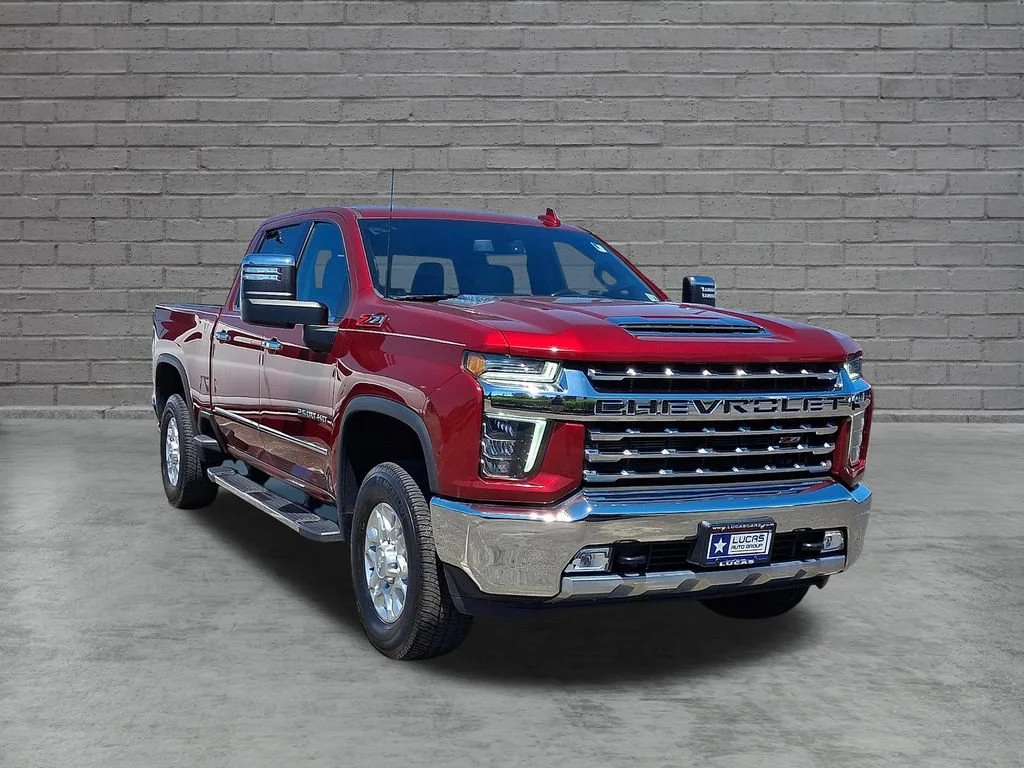 Used 2021 CHERRY RED TINTCOAT Chevrolet LTZ image 2