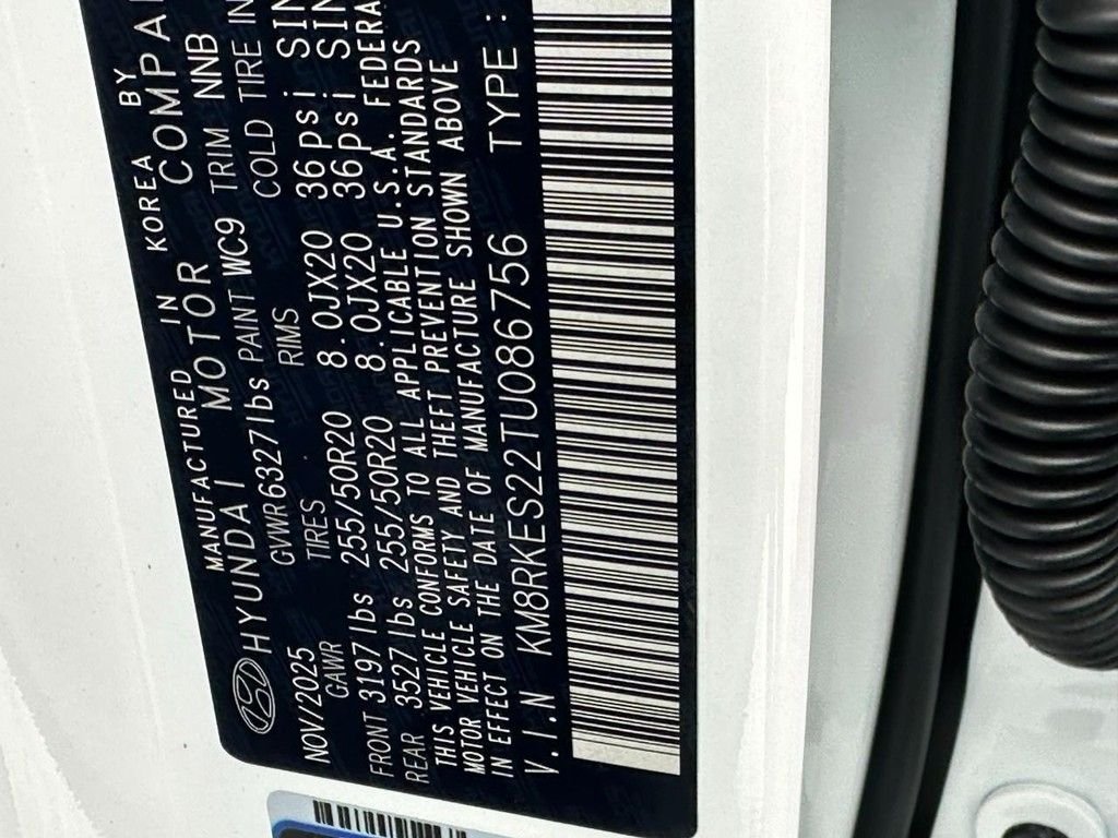 New 2026 White Hyundai Limited AWD image 36