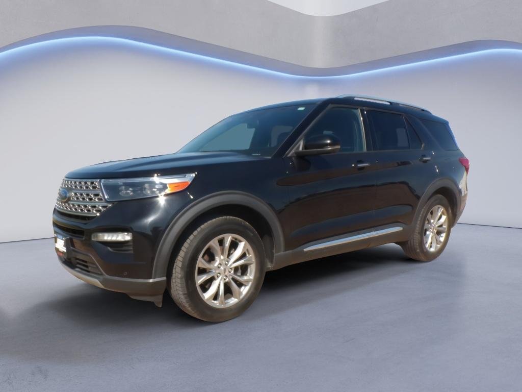 Used 2020 Agate Black Metallic Ford Limited image 1