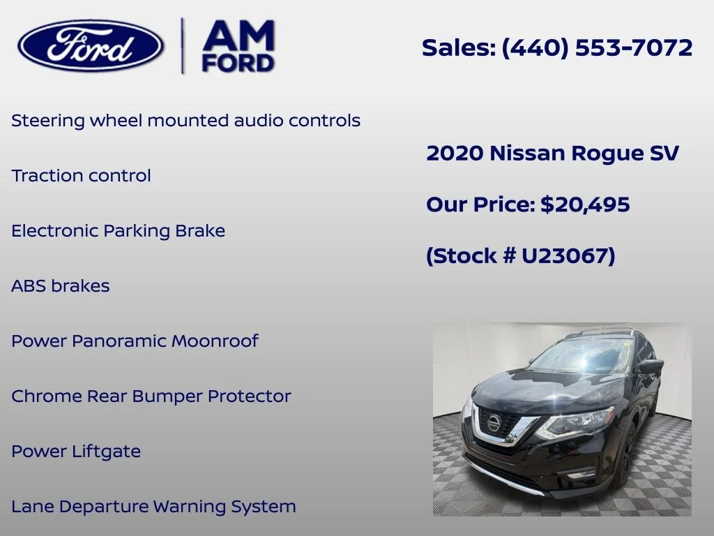 Certified Used 2020 Magnetic Black Nissan SV image 18