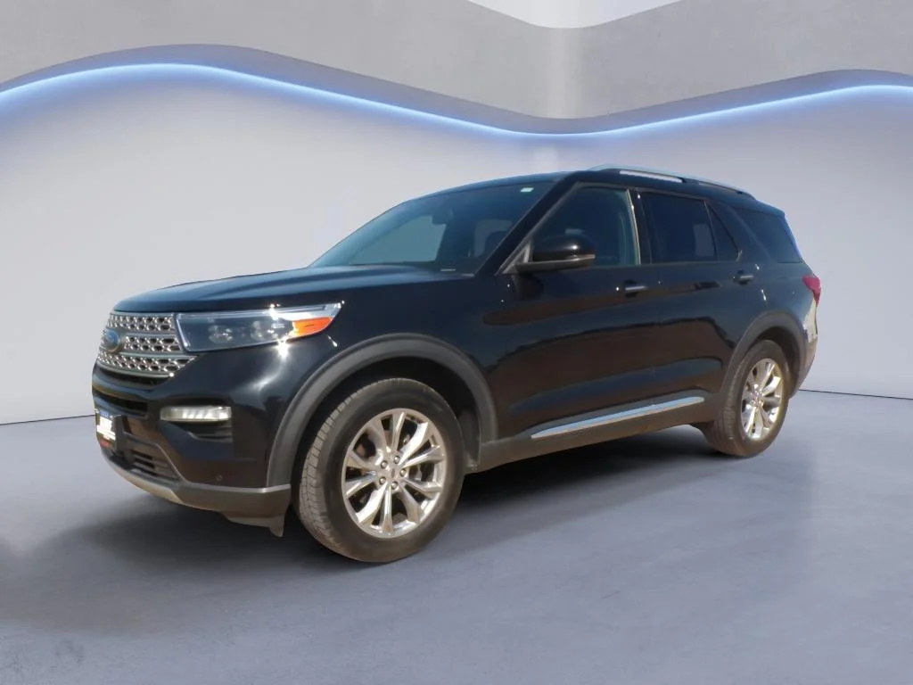 Used 2020 Agate Black Metallic Ford Limited image 1