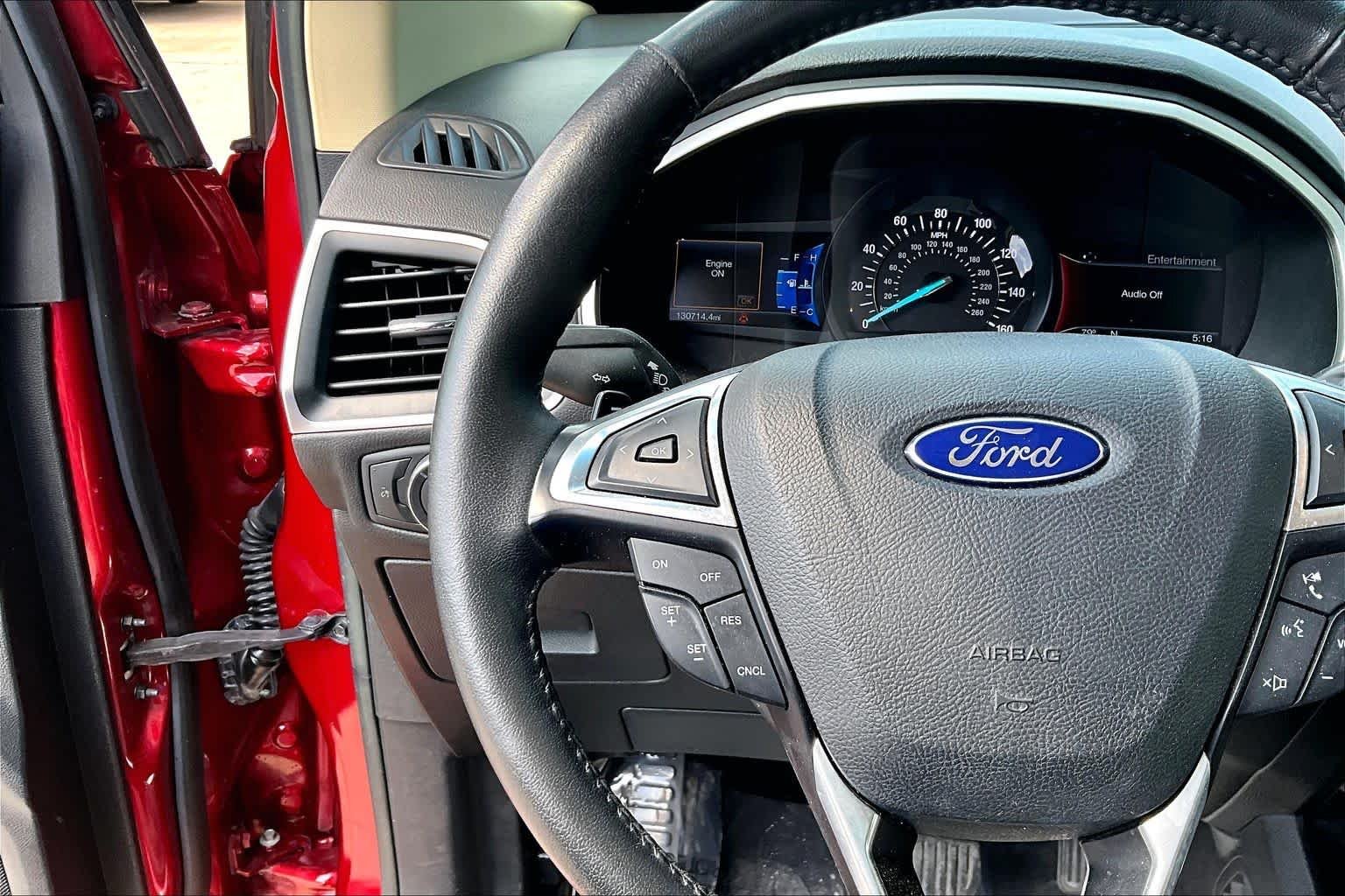 Used 2015 Ruby Red Metallic Tinted Clearcoat Ford SEL image 24