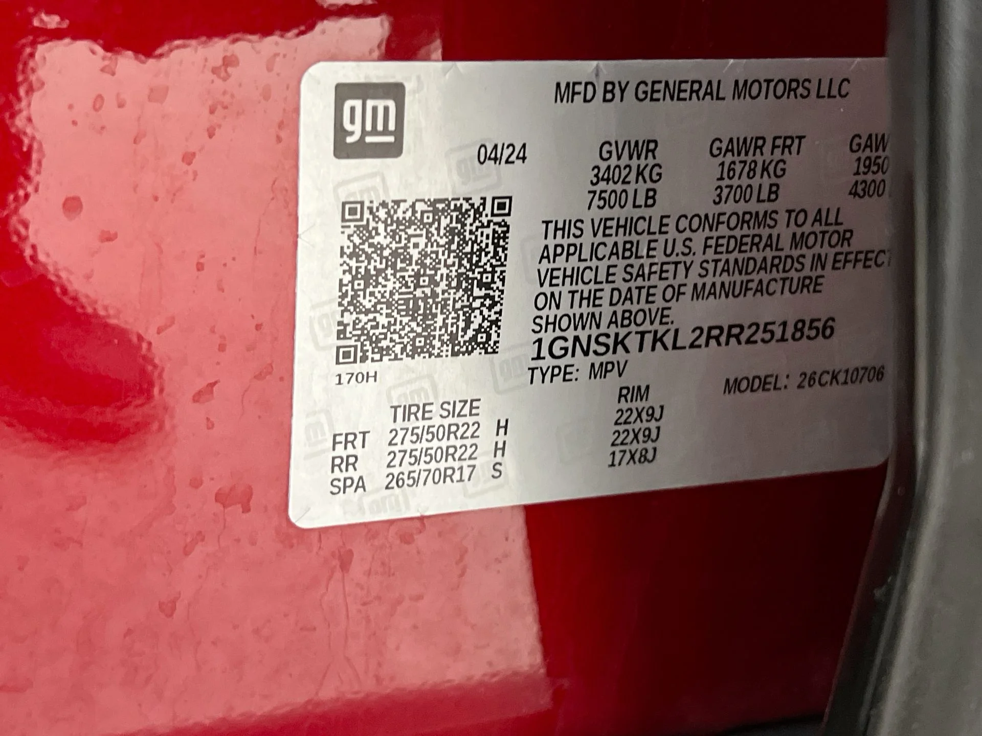 Certified Used 2024 Red Chevrolet High Country image 40