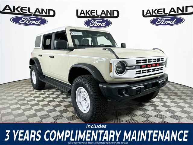 New 2026 Ford Bronco Heritage Edition