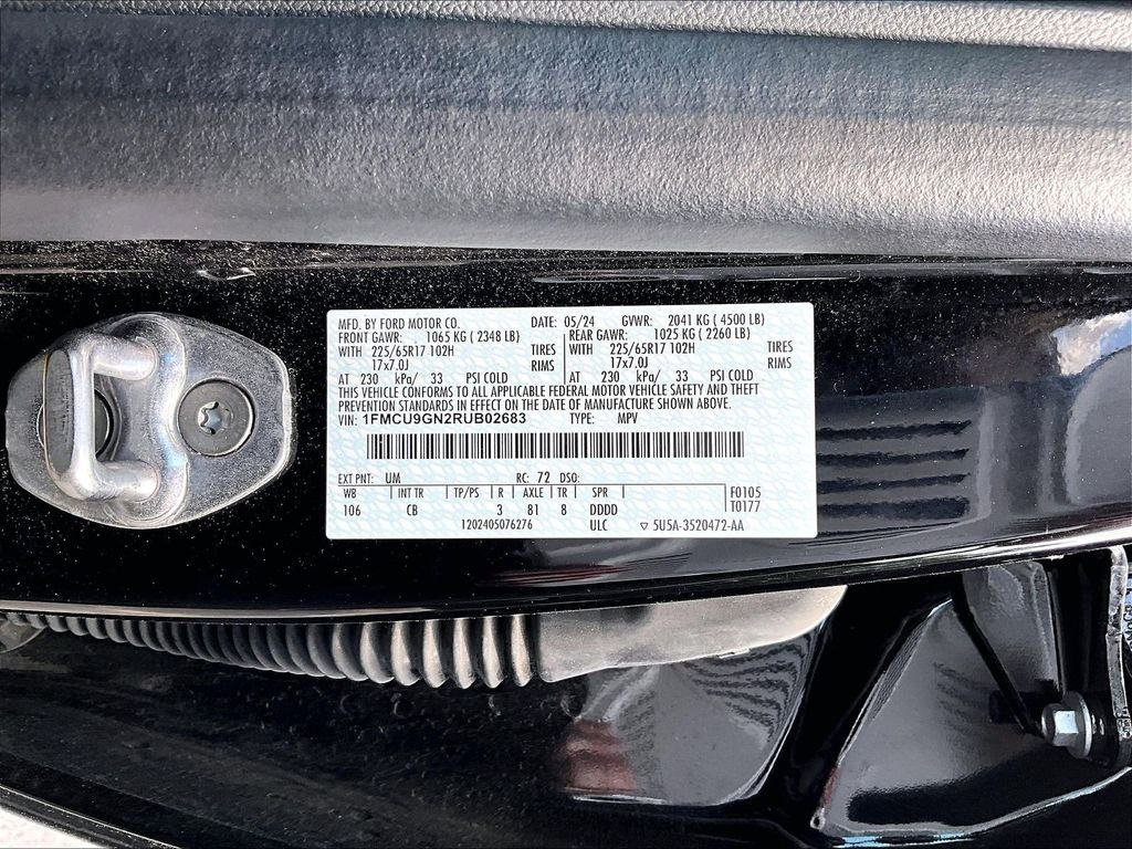 Used 2024 Black Ford Active image 9