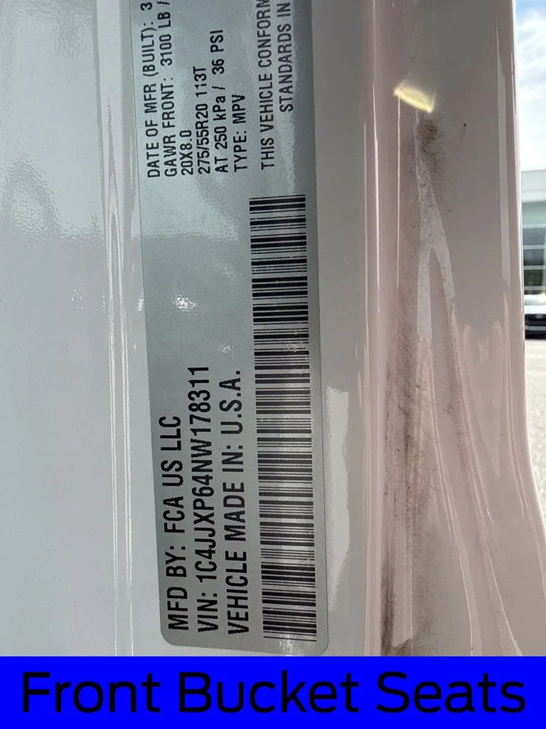 Certified Used 2022 Bright White Clearcoat Jeep Unlimited Sahara 4xe image 15
