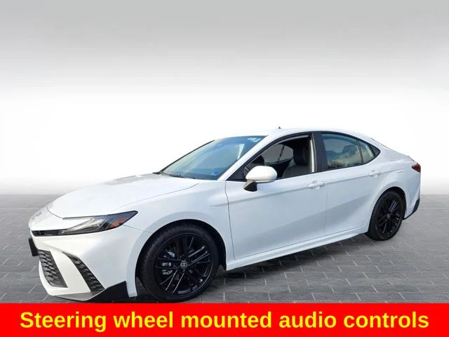 Used 2025 White Toyota SE image 4