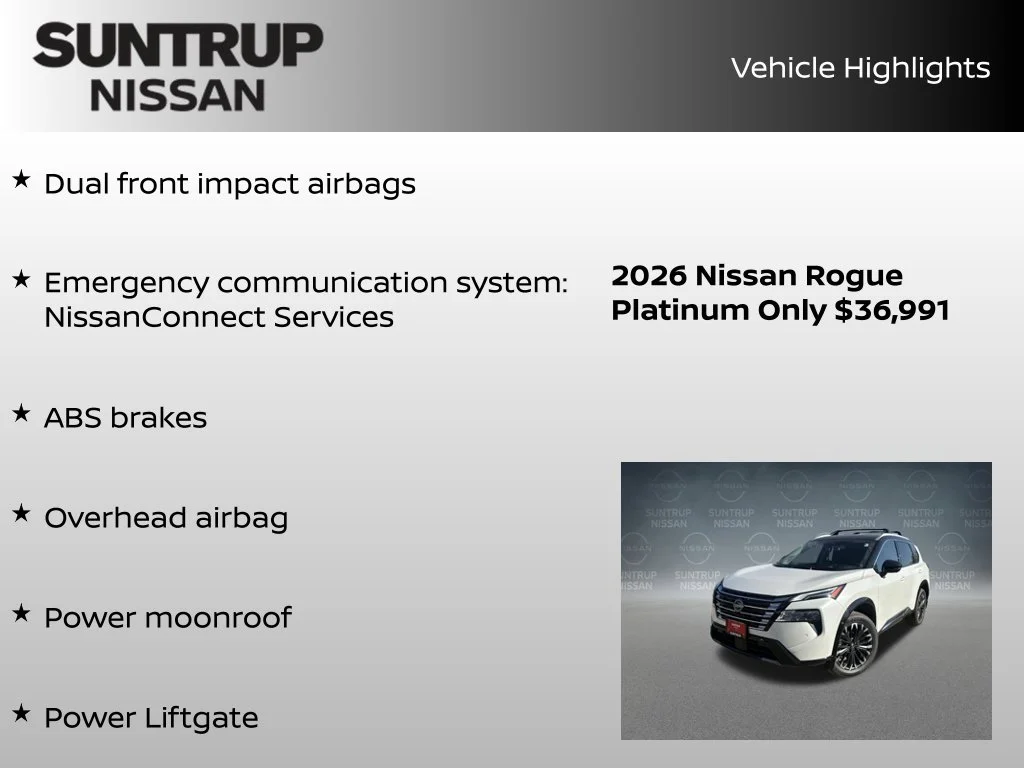 Certified Used 2026 White Nissan Platinum image 37