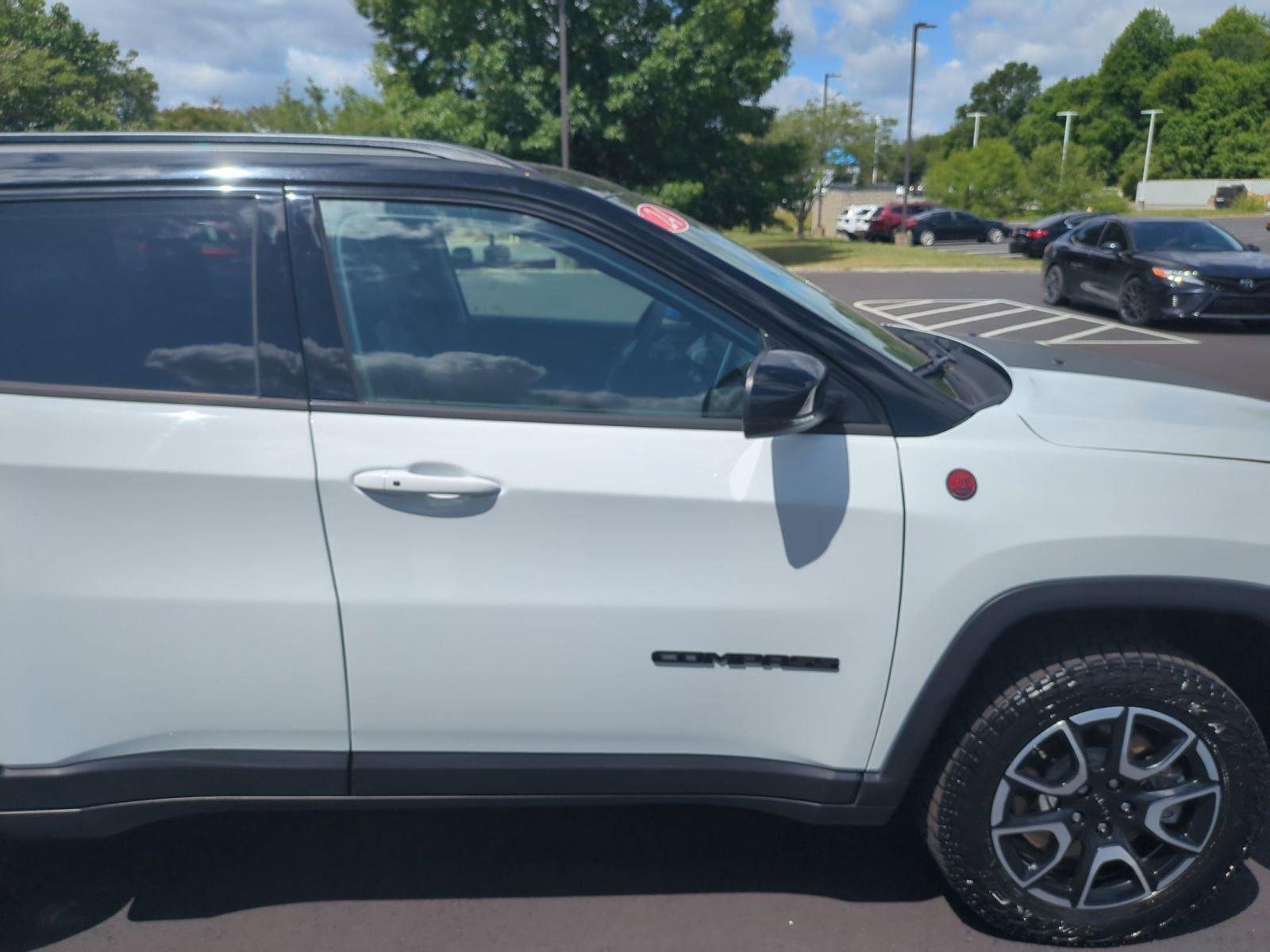 Used 2024 Bright White Clearcoat Jeep Trailhawk image 50
