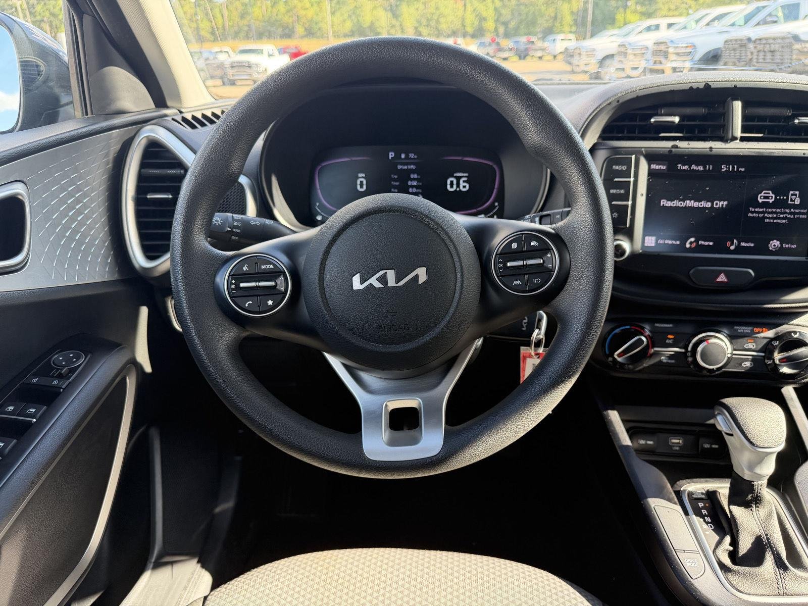 Used 2023 Fusion Black Kia LX image 8