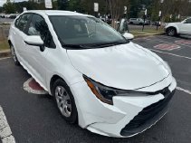 Used 2023 White Toyota LE image 1