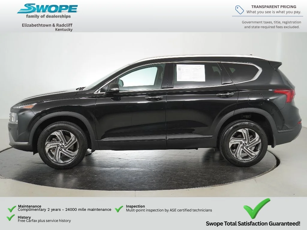 Used 2023 Twilight Black Hyundai SEL image 6