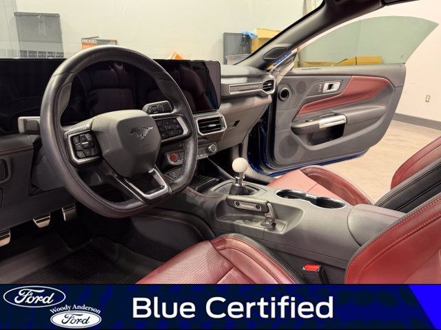 Certified Used 2024 Atlas Blue Metallic Ford GT Premium image 9