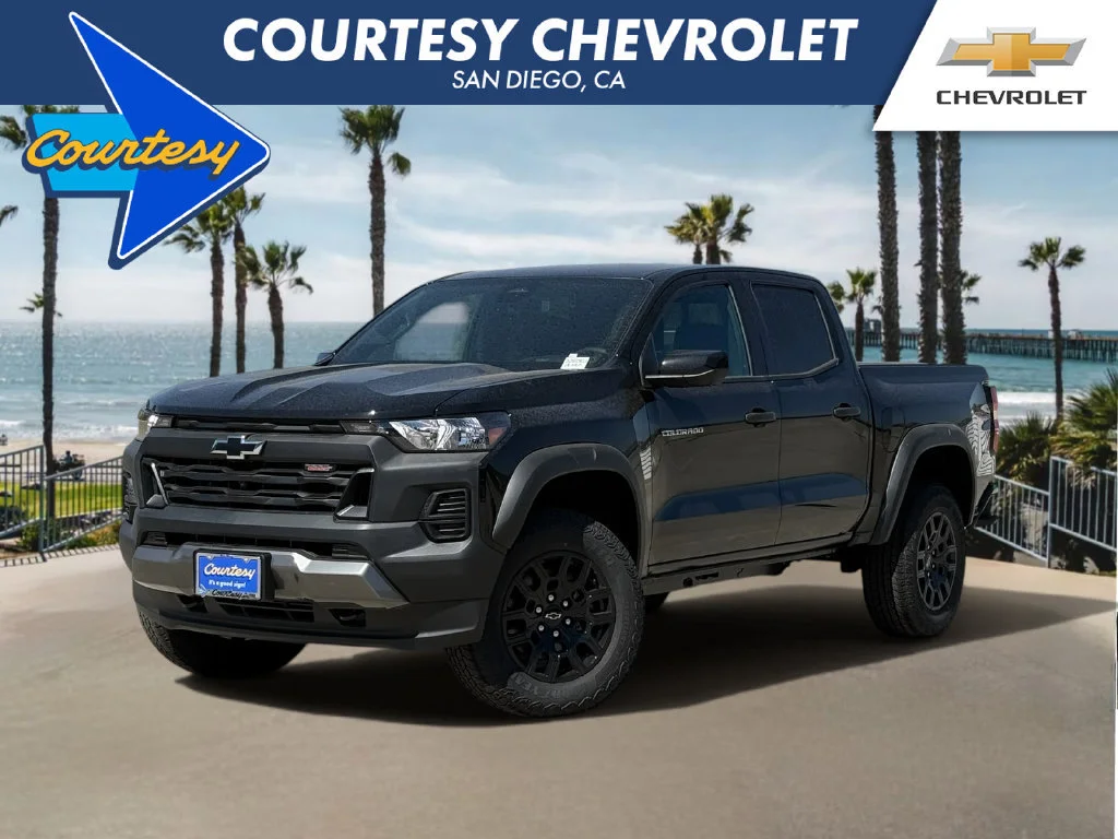 New 2026 Black Chevrolet Trail Boss image 1