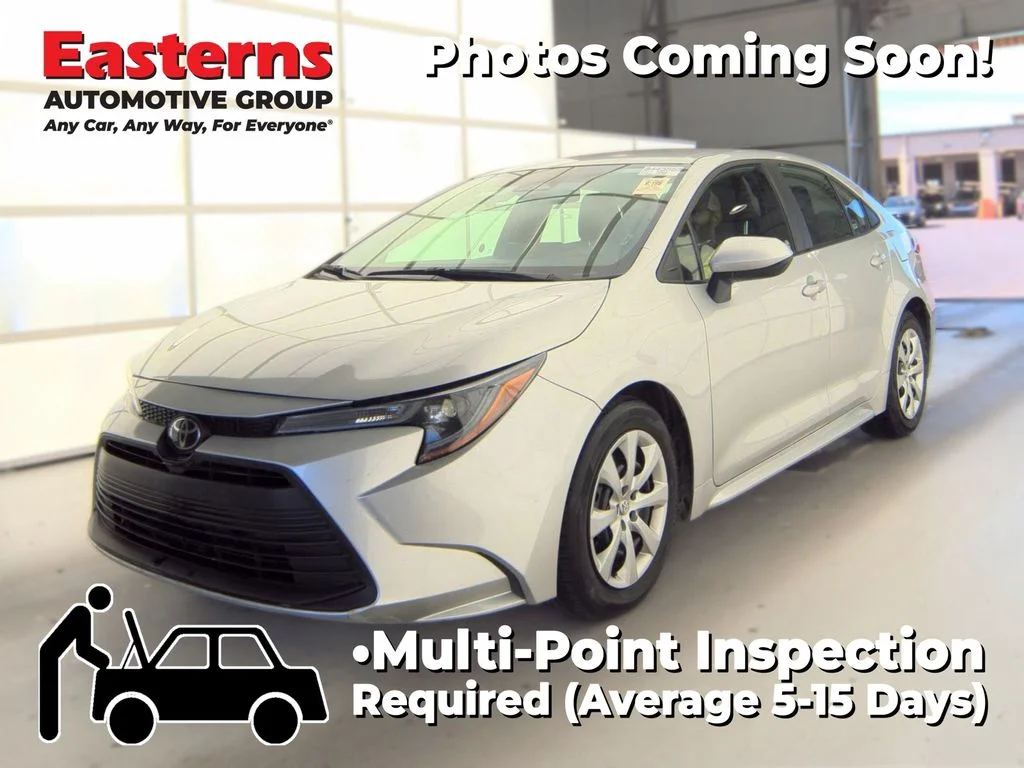 Used 2025 Silver Toyota LE image 1