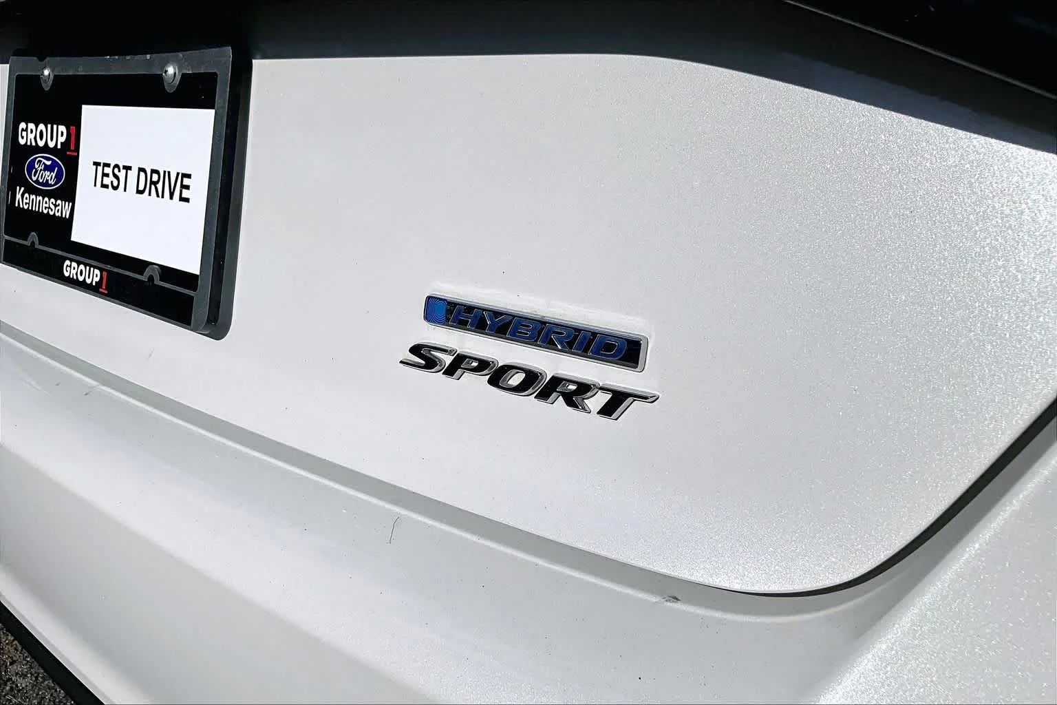 Used 2023 Platinum White Pearl Honda Sport image 11