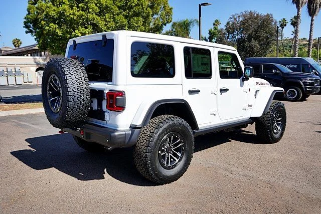 New 2026 Bright White Clear-Coat Exterior Paint Jeep Rubicon X image 9
