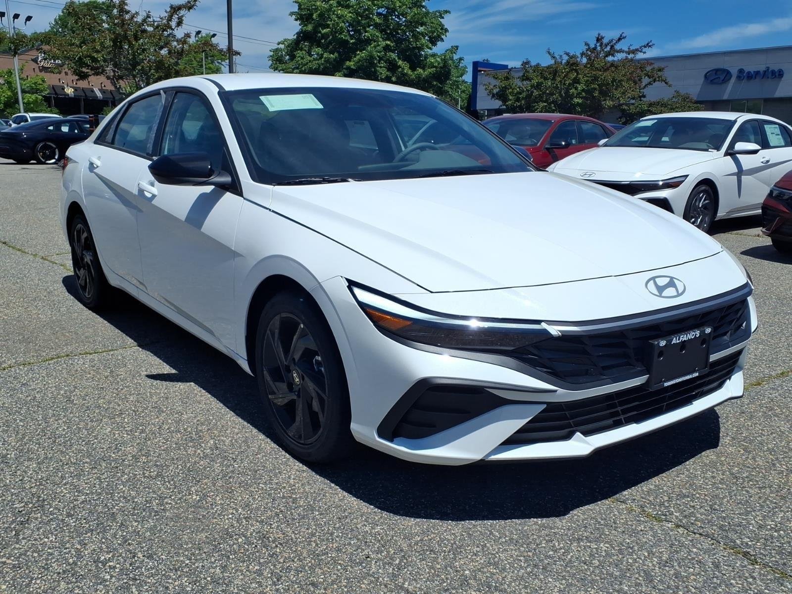 New 2026 Serenity White Hyundai SEL Sport image 3