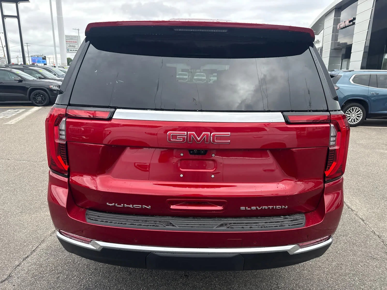 New 2026 Volcanic Red Tintcoat GMC Elevation image 4