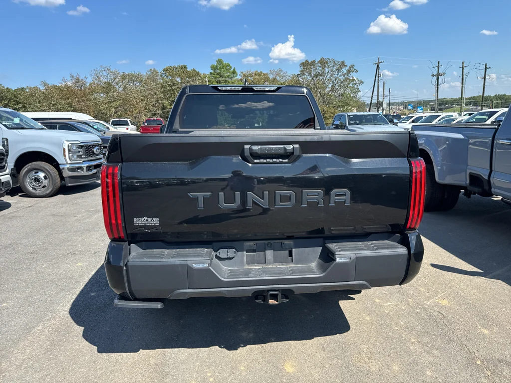 Used 2025 Midnight Black Metallic Toyota SR5 image 6