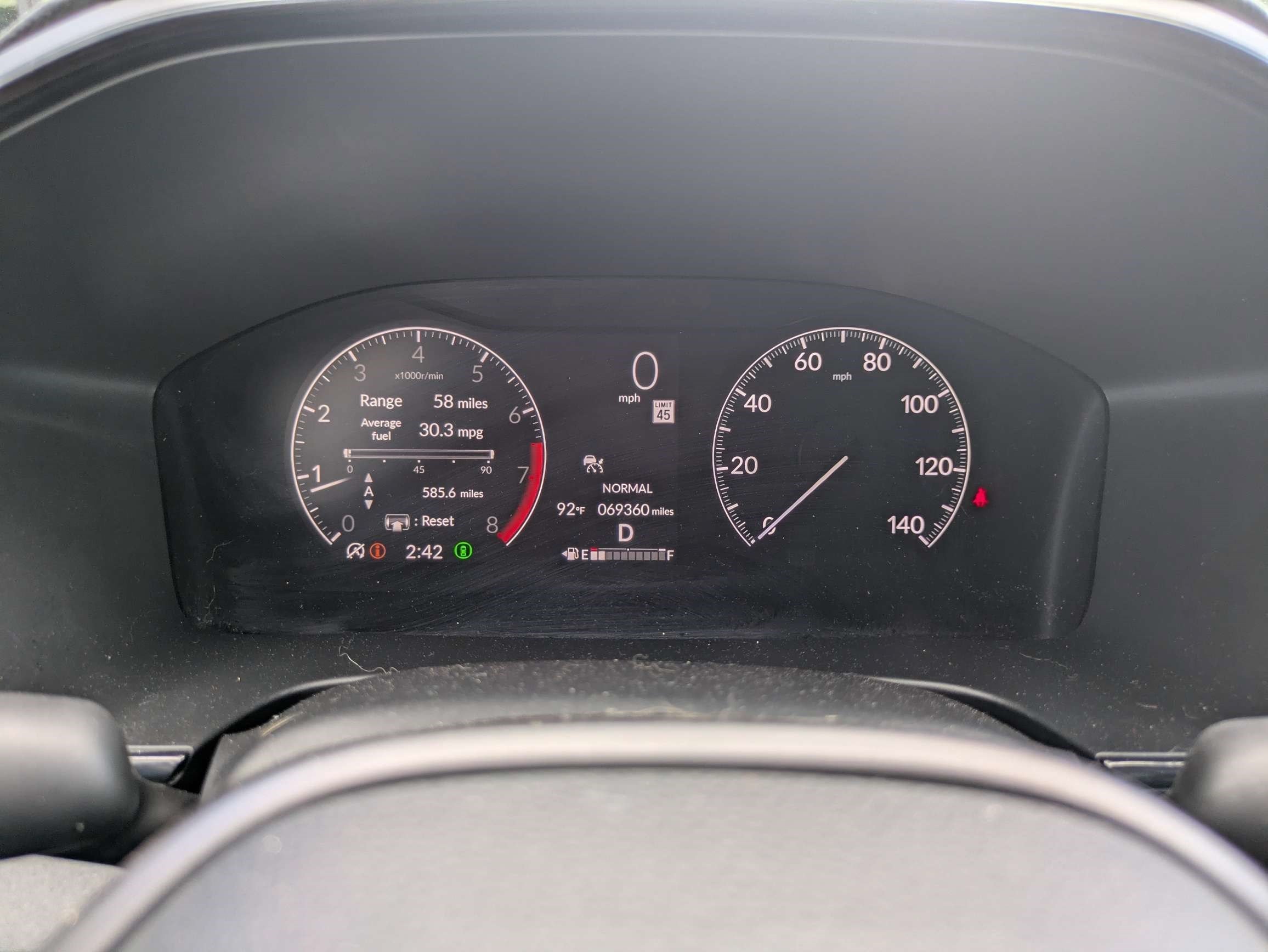 Used 2024 Meteorite Gray Metallic Honda LX image 31