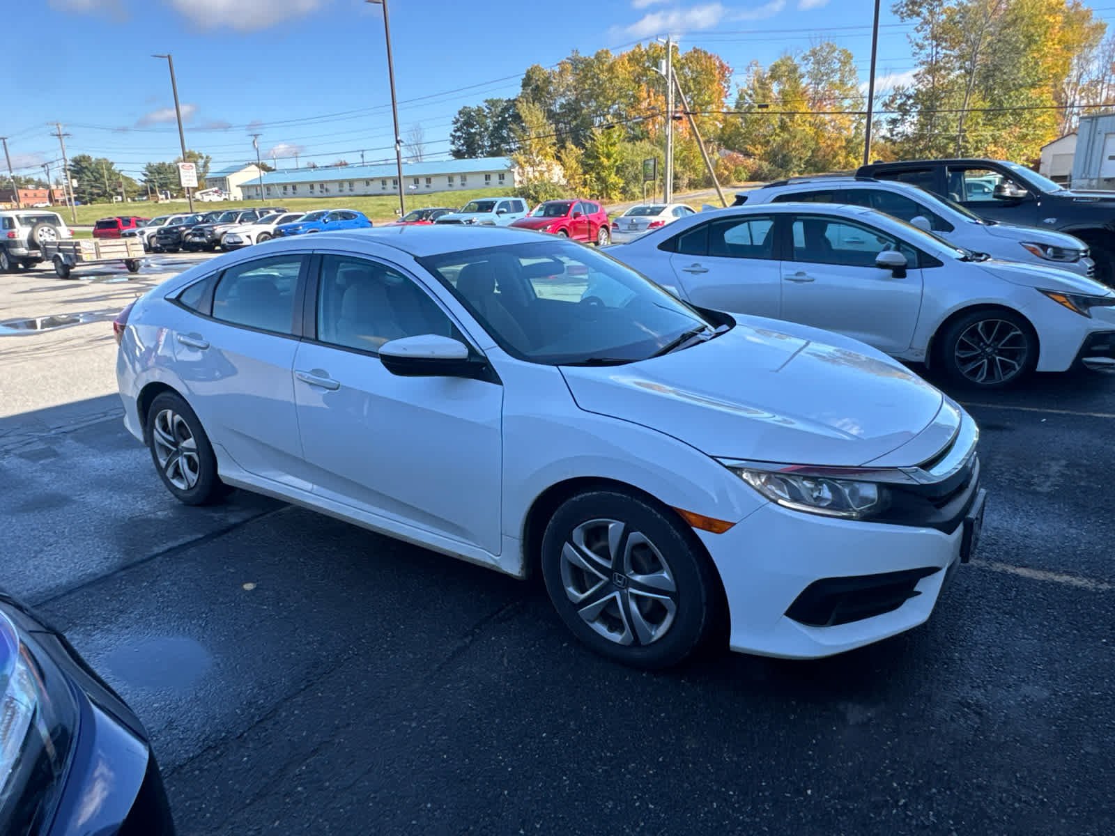 Used 2016 White Honda LX image 5