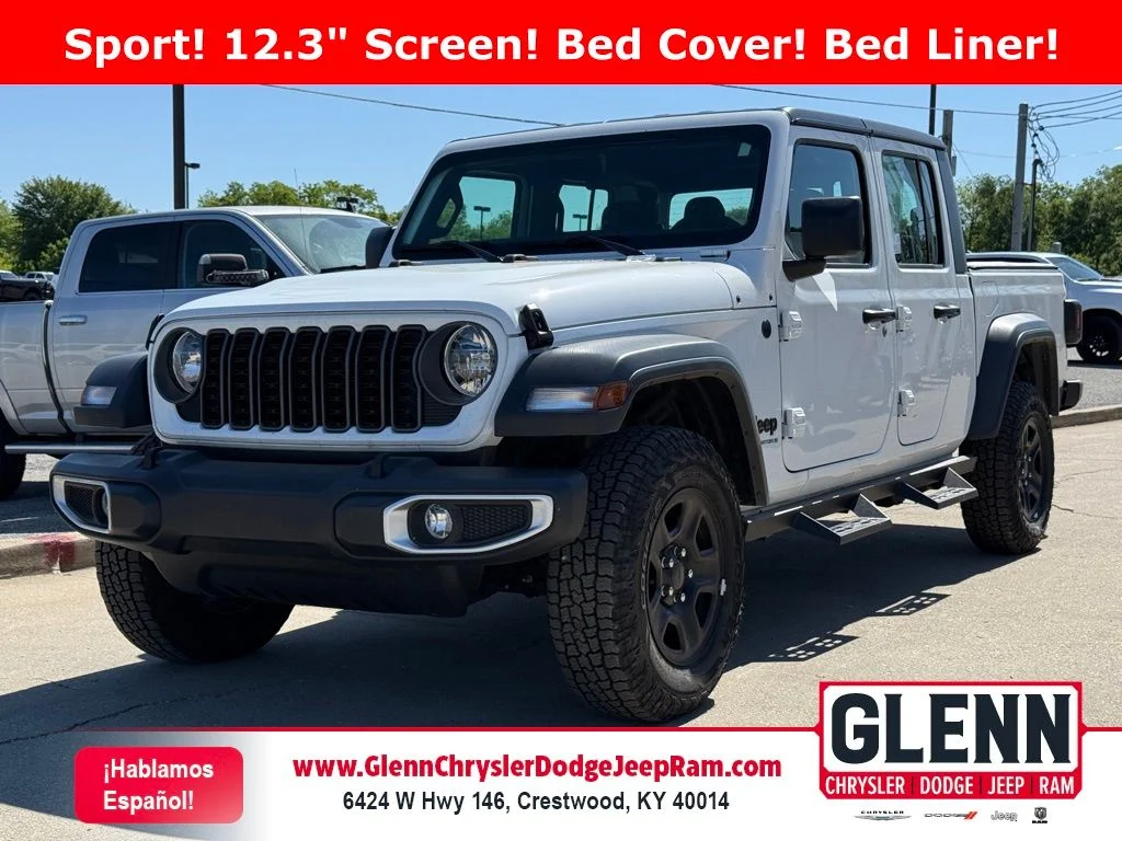 Used 2025 White Jeep Sport image 1