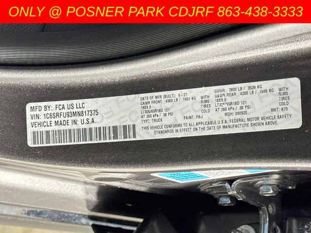 Used 2021 Gray Ram TRX image 31