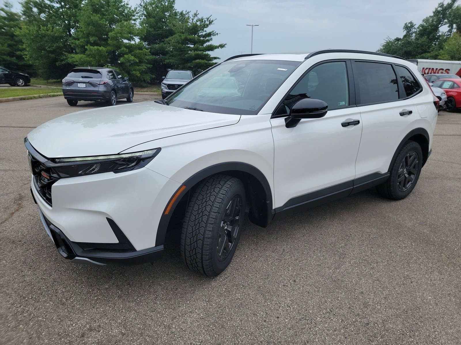 New 2026 Platinum White Pearl Honda TrailSport image 3