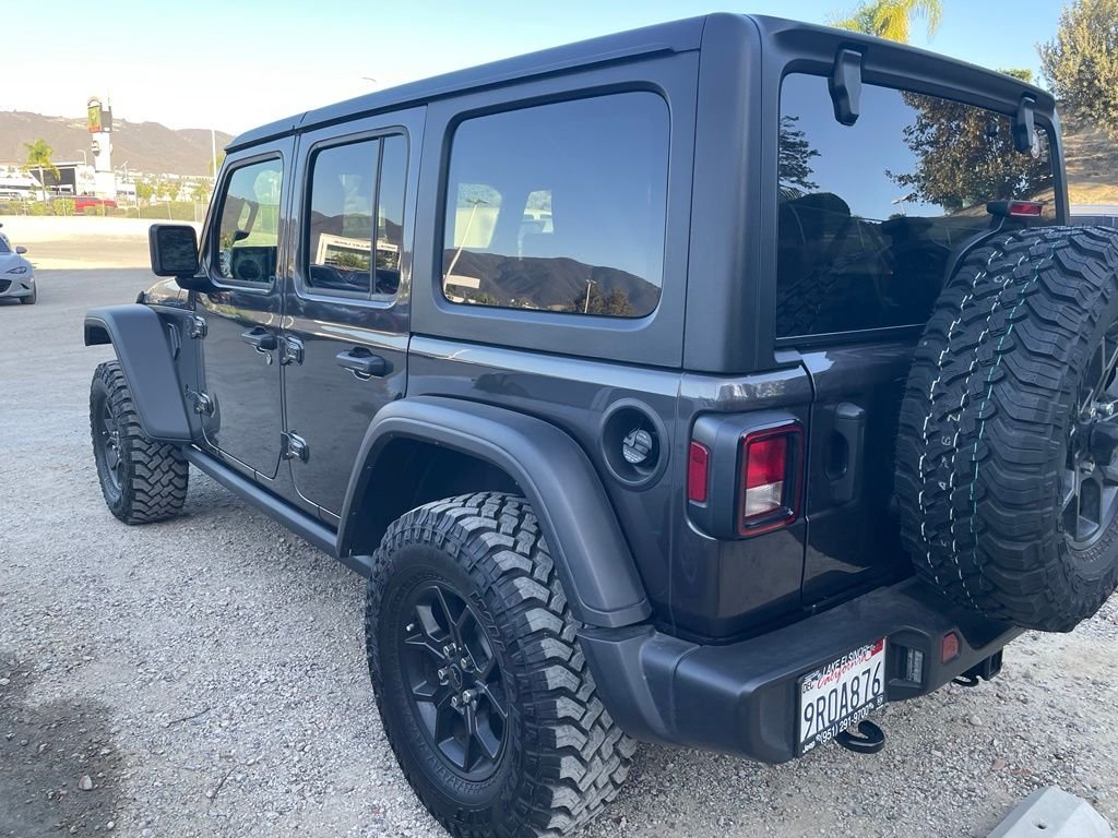 Used 2025 Crystal Metallic Jeep Willys image 6