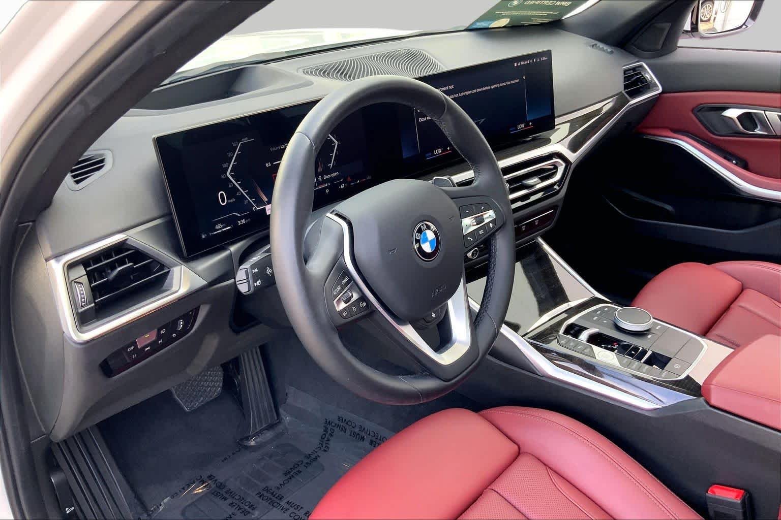 Certified Used 2023 Mineral White Metallic BMW 330i xDrive image 16