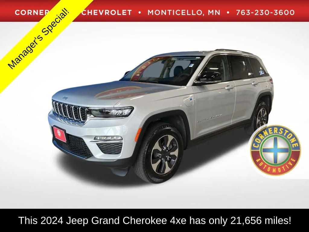 Used 2024 Silver Jeep 4xe image 1