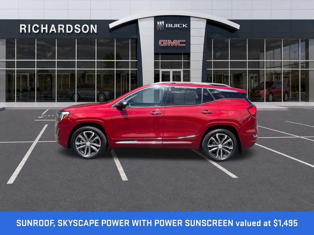 Used 2018 GMC Terrain Denali with VIN 3GKALXEX3JL143382 for sale in Midland, MI