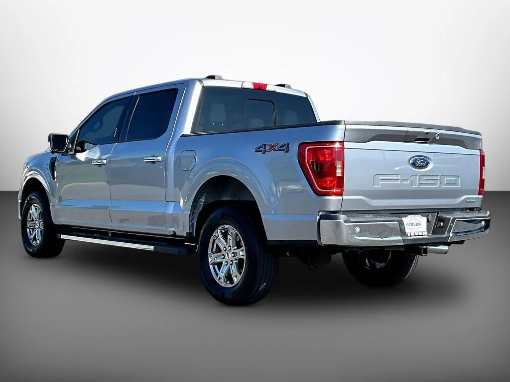 Used 2022 Silver Metallic Ford XLT image 4