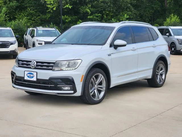Used 2019 White Volkswagen 2.0T SEL R-Line image 3