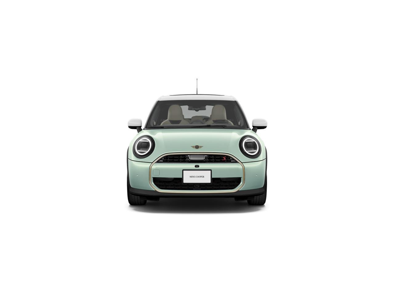 New 2026 Ocean Wave Green Metallic MINI Iconic image 2