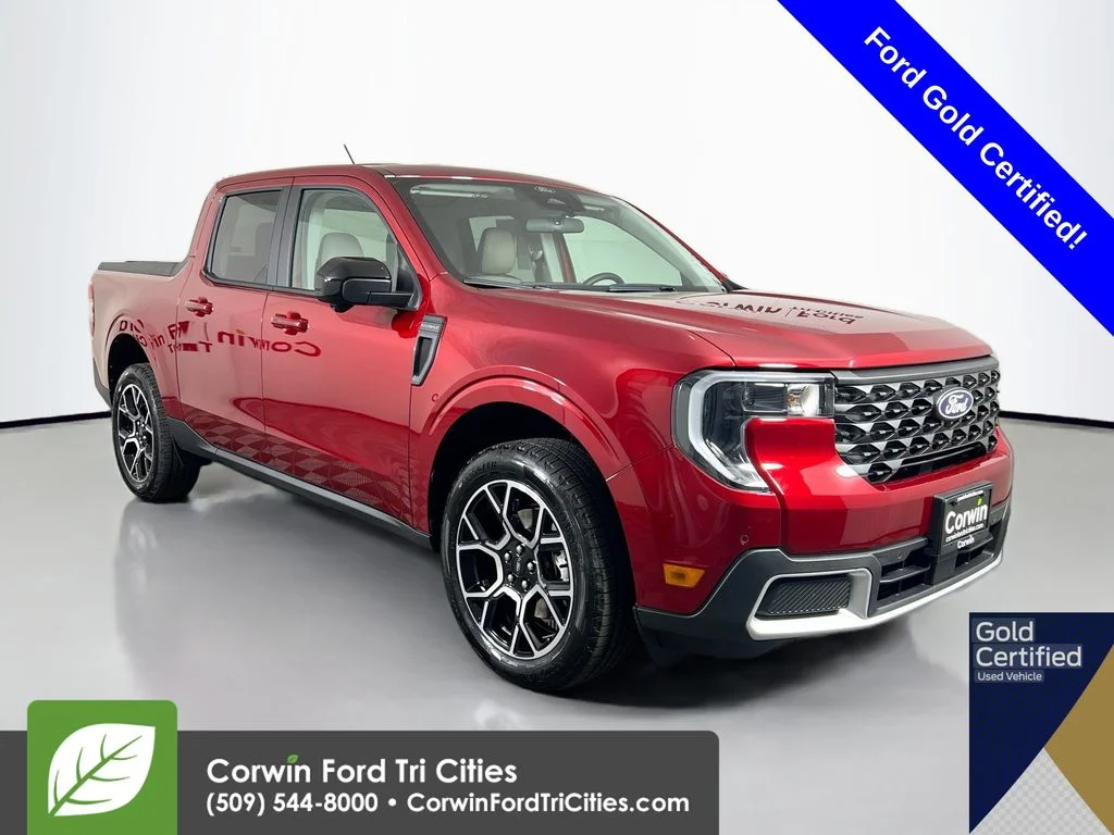 Certified Used 2026 Ruby Red Metallic Ford Lariat image 1