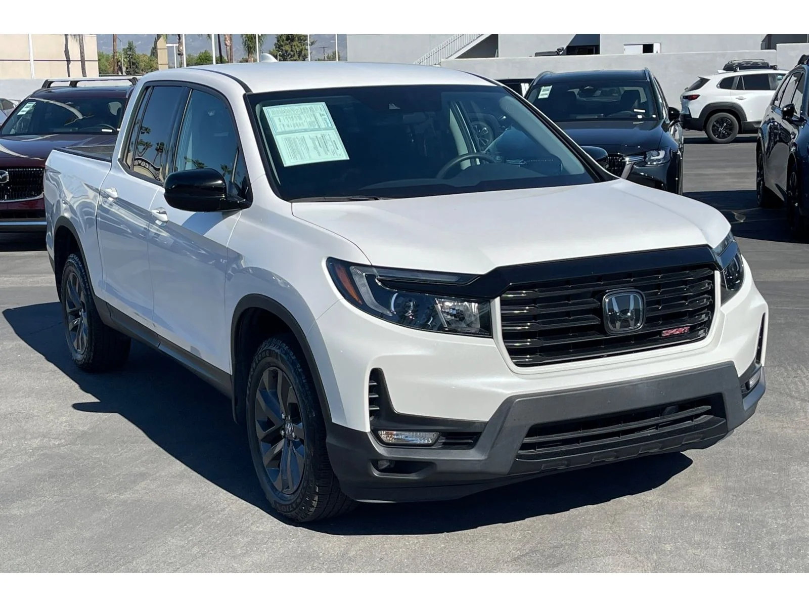 Used 2023 Platinum White Pearl Honda Sport image 8