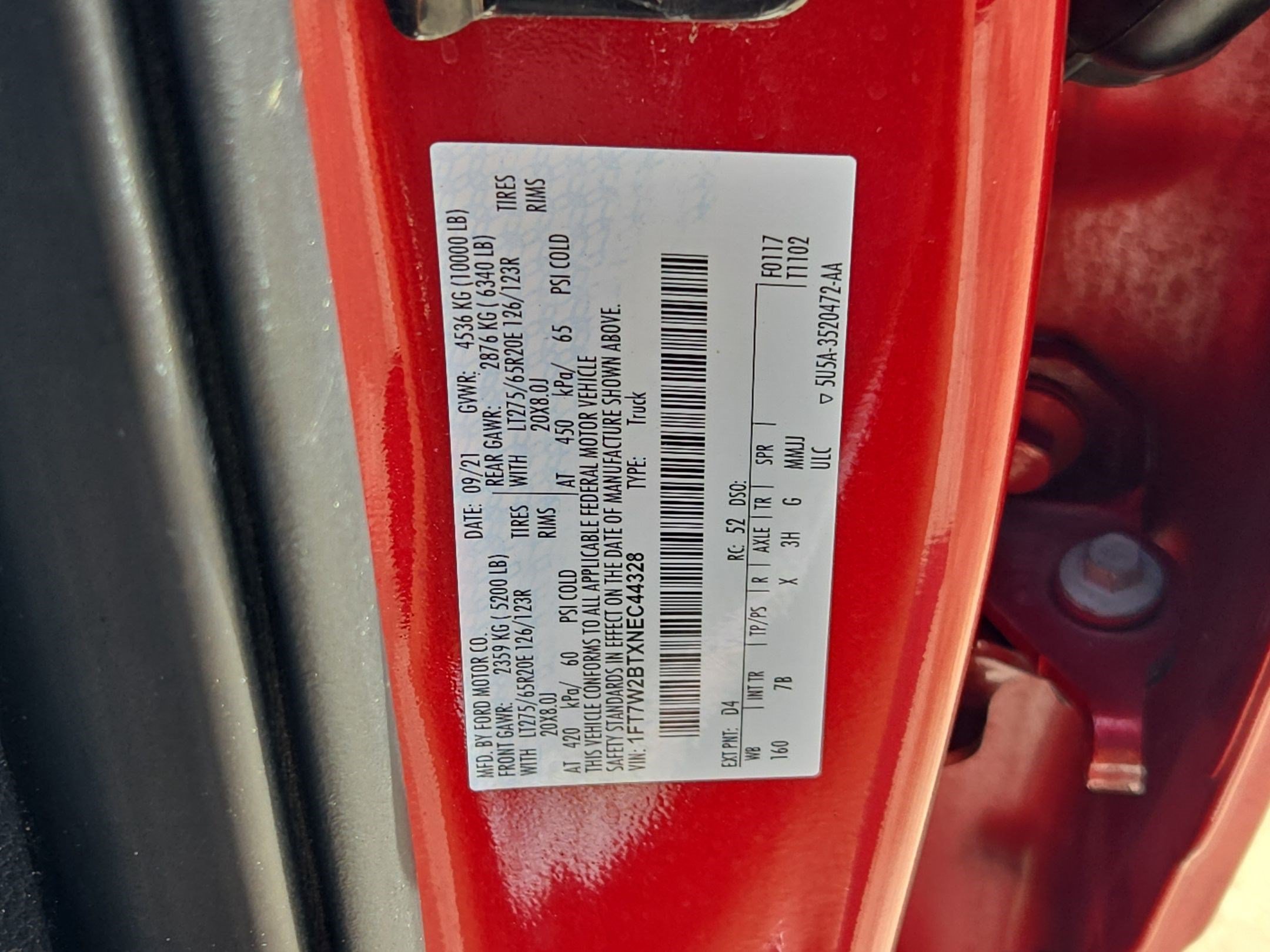 Used 2022 Blue Ford Platinum image 33